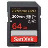 Sandisk 64GB SDXC Class 10 U3 V30 Extreme Pro 00121595