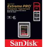 SanDisk Compact Flash Extreme PRO CF express 256GB, Type B (1700/1200 MB/s)
