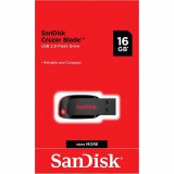 SANDISK CRUZER BLADE PENDRIVE 16GB USB 2.0 Fekete