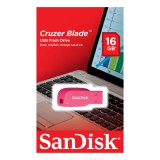 SANDISK CRUZER BLADE PENDRIVE 16GB USB 2.0 Pink