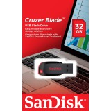 SANDISK CRUZER BLADE PENDRIVE 32GB USB 2.0 Fekete