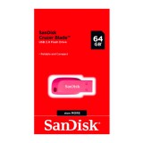 SANDISK CRUZER BLADE PENDRIVE 64GB USB 2.0 Pink