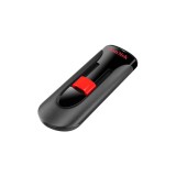 SanDisk Cruzer Glide USB flash meghajtó 128 GB USB A típus 2.0 Fekete, Vörös