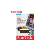 SANDISK CRUZER ULTRA PENDRIVE 32GB USB 3.0  Fekete (100 MB/s olvasási sebesség)