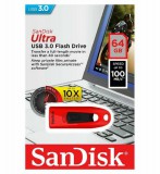 SANDISK CRUZER ULTRA Pendrive 64GB USB 3.0 Piros