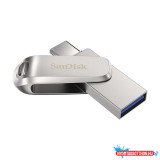 SanDisk Dual Drive pendrive, 256GB, ezüst (SDDDC4-256G-G46)