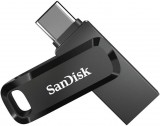 SanDisk Dual Drive pendrive, 32GB, fekete (SDDDC3-032G-G46 )