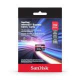 SanDisk Express microSDXC 512GB CL10 UHS-I U3 V30 5K (650/220 MB/s)