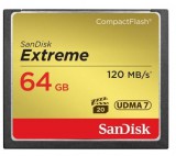 SanDisk Extreme CompactFlash™ 64GB memóriakártya (120 MB/s olvasási - 85 MB/s írási sebesség)...