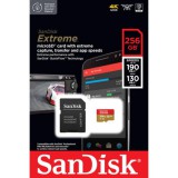 SanDisk Extreme Micro SDXC + Adapter 256GB UHS-I U1 (190/130 MB/s)