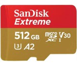 Sandisk Extreme microSDXC A2 V30 UHS-I 512GB