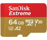 Sandisk Extreme microSDXC A2 V30 UHS-I 64GB