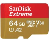Sandisk Extreme microSDXC A2 V30 UHS-I 64GB