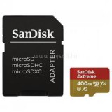 Sandisk Extreme MicroSDXC memóriakártya 400GB, Class10 UHS-I U3 + adapter (183508)