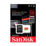 SanDisk Extreme Plus 128GB Micro SDXC U3 V30 + Adapter (200/90 MB/s)