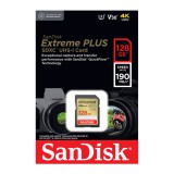 Sandisk Extreme Plus SDXC 128GB CL10 UHS-I U3 V30 (190/90 MB/s)