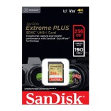 Sandisk Extreme Plus SDXC 256GB CL10 UHS-I U3 V30 (190/130 MB/s)