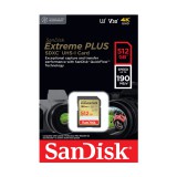 Sandisk Extreme Plus SDXC 512GB CL10 UHS-I U3 V30 (190 MB/s)