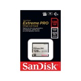 SANDISK EXTREME PRO COMPACT FLASH 128GB VPG-130 (525 MB/s olvasási sebesség)