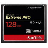 SanDisk Extreme Pro CompactFlash™ 128GB memóriakártya (160 MB/s  sebesség)
