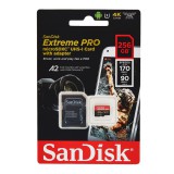 SanDisk Extreme Pro Micro SDXC + Adapter 256GB A2 C10 V30 UHS-I U3 (170/90 MB/s)