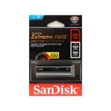SANDISK EXTREME PRO PENDRIVE 256GB USB 3.1 Fekete