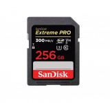 SanDisk Extreme Pro  SDXC™ 256GB memóriakártya 300 MB/s olvasás UHS-II, U3, V90 - Új