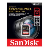 SanDisk Extreme Pro SDXC 256GB V60 C10 UHS-II (280/150 MB/s)