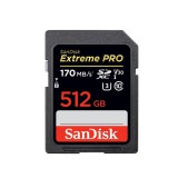 SanDisk Extreme PRO SDXC™ 512GB memóriakártya ( 200MB/s olvasási / 140MB/s írási sebesség) UHS-I,...