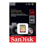 Sandisk Extreme SDXC 128GB CL10 UHS-I U3 V30 (180/90 MB/s)