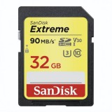 SanDisk Extreme SDXC™ 32GB memóriakártya (100MB/s olvasási / 70MB írási sebesség ) UHS-I, Class 1...