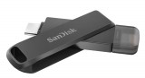 Sandisk ixpand flash drive luxe 256gb, usb-c+lightning (186554)