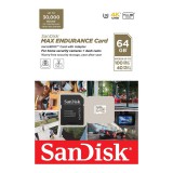 SanDisk Max Endurance Micro SDXC + Adapter 64GB A1 Class 10 UHS-I (100/40 MB/s)
