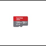 Sandisk microsd ultra android kártya 128gb, 140mb/s,  a1, class 10, uhs-i (215422)