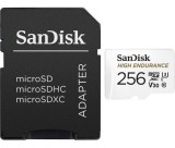 Sandisk microSDXC High Endurance r100/w40 256GB