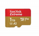 SanDisk  microSDXC™ Mobile Extreme™ 1TB memóriakártya + adapter, (olvasási seb.: 190 MB/s, & ...