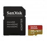 SanDisk  microSDXC™ Mobile Extreme™ 256GB memóriakártya + adapter, (olvasási seb.: 190 MB/s, &amp...
