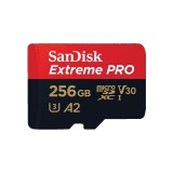 SanDisk microSDXC™ Mobile Extreme PRO™ 256GB memóriakártya, + adapter, (olvasási seb.: 200MB/s , ...