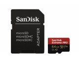 SanDisk microSDXC™ Mobile Extreme PRO™ 64GB memóriakártya, + adapter, (olvasási seb.: 200MB/s , í...