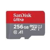 SanDisk  microSDXC™ Mobile Ultra™ 256GB memóriakártya, + adapter, (150MB/s) class 10, A1 + Androi...