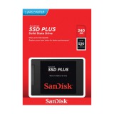 SANDISK PLUS Belső SSD 240GB SATA3 Fekete