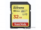SanDisk SDHC extreme kártya 32GB, 100MB/s , UHS-I, Class 10, U3, V30 (215402)