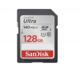 SanDisk SDXC™ Ultra™ 128GB memóriakártya (140 MB/s seb.) UHS-1, class 10