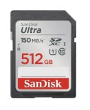 SanDisk SDXC™ Ultra™ 512GB memóriakártya (140 MB/s seb.) UHS-1, class 10