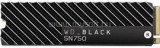 Sandisk SSD 500GB M.2 2280 NVMe PCIe WD BLACK SN750 Hűtőbordával (WDBGMP5000ANC-WRSN)