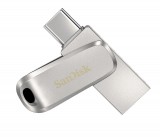 SanDisk Ultra® DUAL DRIVE LUX USB 3.1 32GB + USB TYPE-C  / Mobil memória, Android APP, 150 MB/s