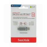 SANDISK ULTRA DUAL DRIVE LUXE PENDRIVE 512GB USB Type-C Ezüst