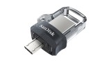Sandisk Ultra Dual m3.0 USB flash drive 32 GB USB Type-A / Micro-USB 3.2 Gen 1 (3.1 Gen 1) Black,Silver,Transparent