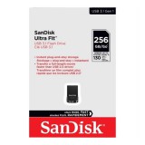 SANDISK ULTRA FIT PENDRIVE 256GB USB 3.1 Fekete
