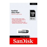 SANDISK ULTRA FLAIR PENDRIVE 128GB USB 3.0 Ezüst
